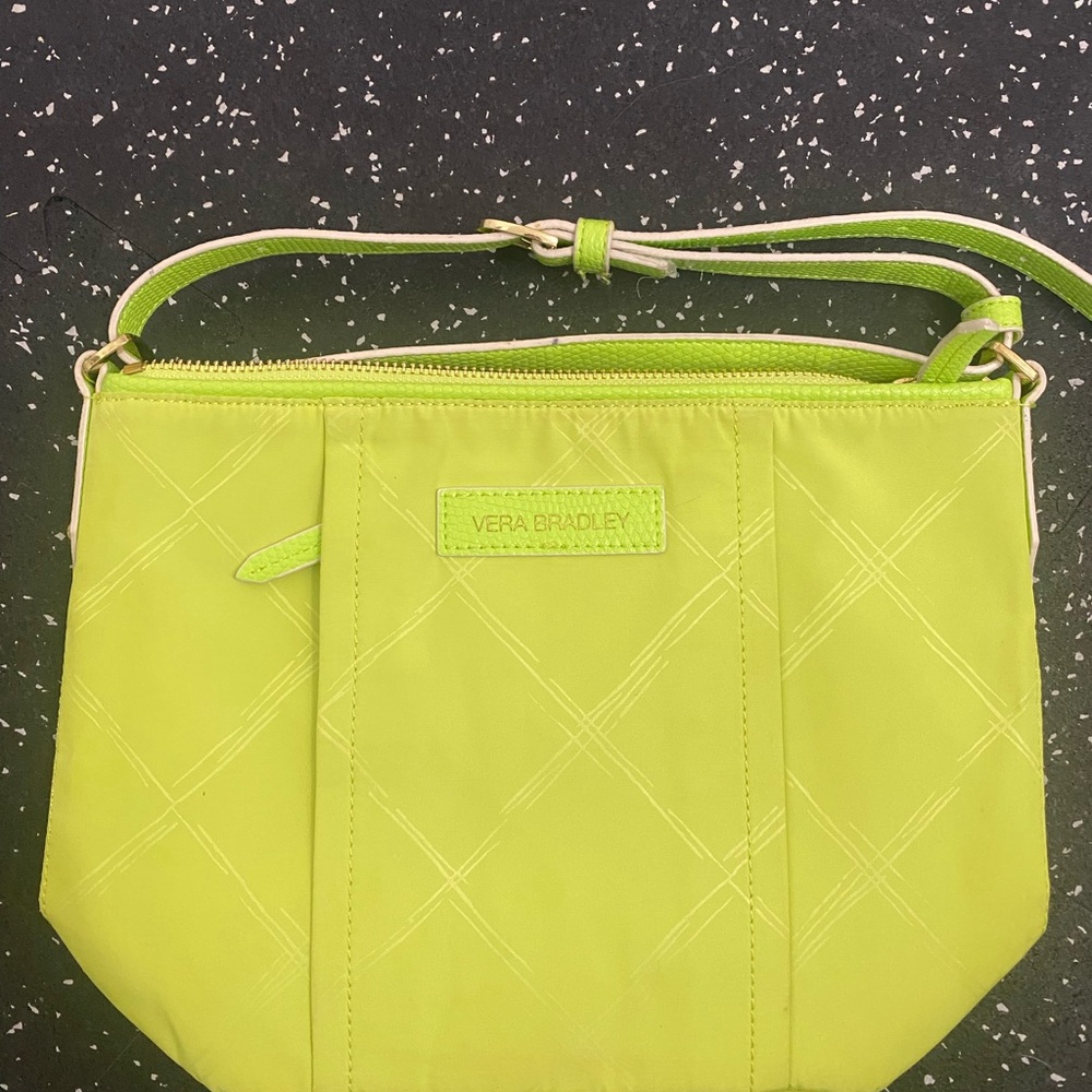 Vera Bradley Vibrant Green Crossbody Bag